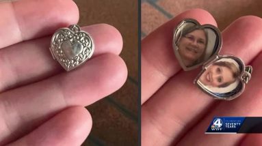 'I didn't think I would ever see it again': Girl reunited with locket three year later