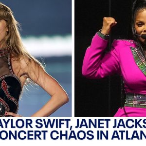 Taylor Swift vs. Janet Jackson: Crowds surge ahead of concerts in Atlanta | LiveNOW from FOX