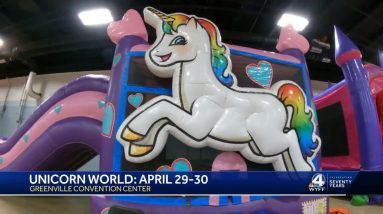 Unicorn World coming to downtown Greenville