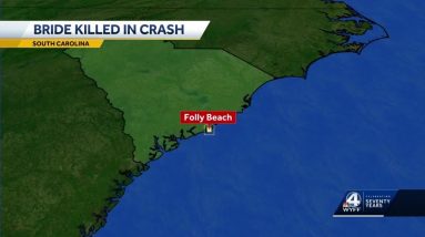 Bride killed in Folly Beach golf cart crash