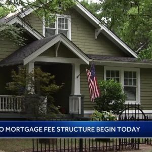 Changes to mortgage fee structure now effective