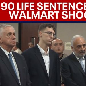 El Paso Walmart shooter given 90 life sentences, may still face death penalty | LiveNOW from FOX