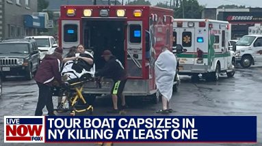 Tour boat capsizes in New York cave killing one, injuring several others  | LiveNOW from FOX