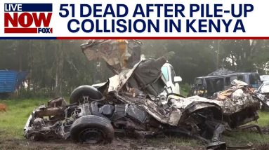 Kenya tragedy: 51 dead, dozens injured after pile-up crash in Londiani | LiveNOW from FOX