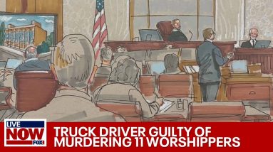Synagogue massacre: Truck driver guilty of killing 11 worshippers | LiveNOW from FOX