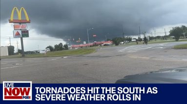 Alabama Tornado: Eufaula hit hard by a twister as severe weather rolls in | LiveNOW from FOX