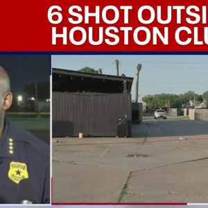 Club shooting: Gunfire outside Houston business injures 6 | LiveNOW from FOX