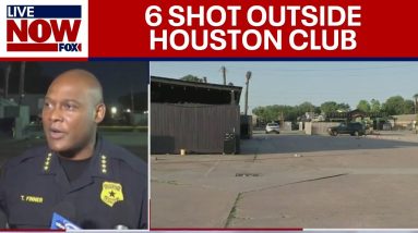 Club shooting: Gunfire outside Houston business injures 6 | LiveNOW from FOX