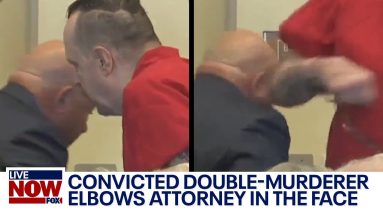 Attorney elbowed in face by convicted double-murderer in Florida | LiveNOW from FOX
