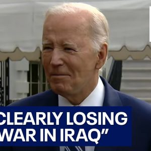 Confused Biden: Claims Russia is at war with Iraq | LiveNOW from FOX