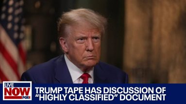 Newly released Trump audio tape has discussion of "highly classified" document | LiveNOW from FOX