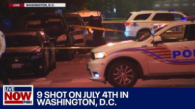 July 4th violence: 9 people shot in Washington D.C. on Independence Day | LiveNOW from FOX