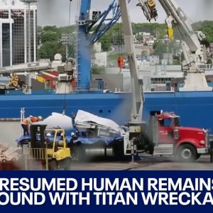 Human remains from Titan submersible wreckage to be analyzed | LiveNOW from FOX