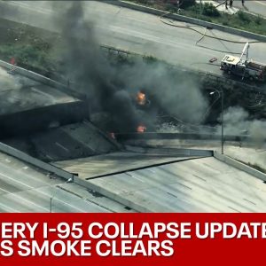 Officials give update on I-95 collapse in Philadelphia | LiveNOW from FOX