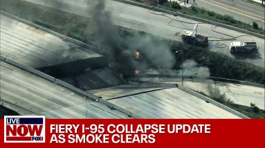 Officials give update on I-95 collapse in Philadelphia | LiveNOW from FOX
