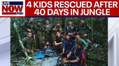 4 Colombian children rescued from jungle 40 days after plane crash | LiveNOW from FOX