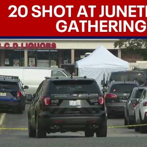 Juneteenth shooting: 20 injured, 1 dead after gunfire at Willowbrook gathering | LiveNOW from FOX