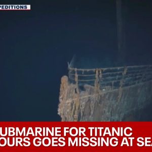 Titanic tourist submarine goes missing in the Atlantic | LiveNOW from FOX