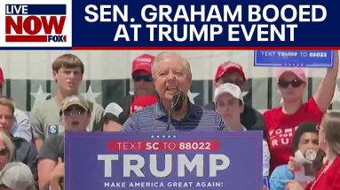 Lindsey Graham booed at Trump event in South Carolina | LiveNOW from FOX