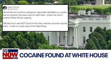 Red, white and blow: Cocaine found at White House by the Secret Service | LiveNOW from FOX