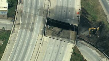 I-95 Collapse Philadelphia: People are trapped underneath debris | LiveNOW from FOX