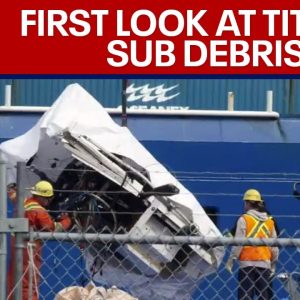 Titanic sub debris recovered: First images released of doomed submersible | LiveNOW from FOX
