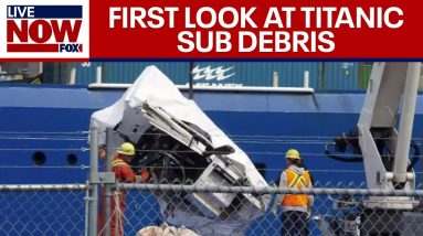 Titanic sub debris recovered: First images released of doomed submersible | LiveNOW from FOX