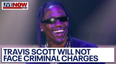 Travis Scott Astroworld tragedy: rapper will not face criminal charges | LiveNOW from FOX
