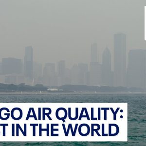Chicago air quality: worst in the world due to smoke from Canadian wildfires | LiveNOW from FOX