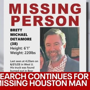 Missing Houston man: search continues, truck found burned | LiveNOW from FOX