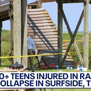 Texas deck collapses, 20+ teens rushed to hospital | LiveNOW from FOX
