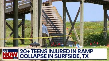 Texas deck collapses, 20+ teens rushed to hospital | LiveNOW from FOX