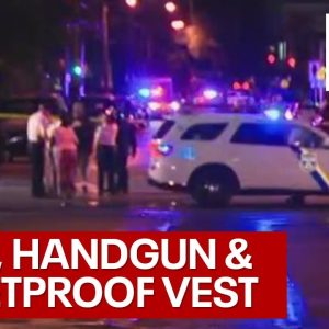 Philadelphia mass shooting suspect armed with rifle, handgun, extra magazines & bulletproof vest