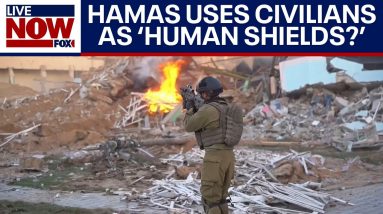 Israel-Hamas war: Civilians used as 'human shields,' Israel says amid war | LiveNOW from FOX