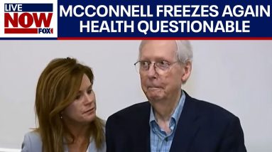 Mitch McConnell freezes up again during gaggle in Kentucky| LiveNOW from FOX