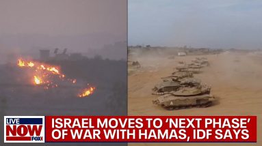 Israel enters 'next phase' of war with Hamas, airstrikes in Gaza intensify | LiveNOW from FOX