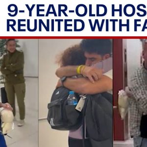 VIDEO: 9-year-old hostage reunited with family after held by Hamas for 49 days | LiveNOW from FOX