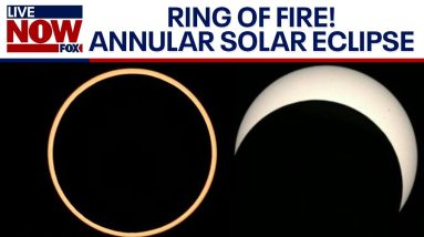 2023 annular solar eclipse seen in Western U.S. | LiveNOW from FOX