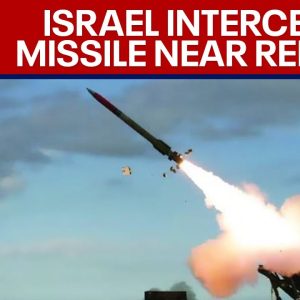 Israel war: Israel intercepts Houthi missile near Red Sea | LiveNOW from FOX