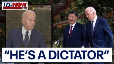Biden again calls Xi a 'dictator' in speech after APEC summit | LiveNOW from FOX