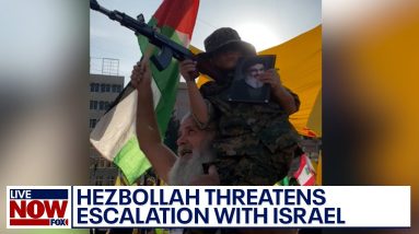 Hezbollah warns of escalation with Israel, threatens U.S. in televised speech | LiveNOW from FOX