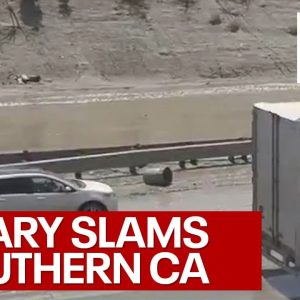 Hilary hits Southern California: Record rainfall, flooding shuts down freeway | LiveNOW from FOX