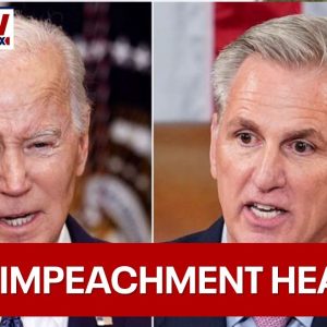 Biden impeachment: House presents evidence | LiveNOW from FOX
