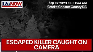 Pennsylvania escaped killer: Man spotted on home surveillance footage | LiveNOW from FOX