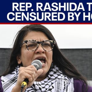 Rashida Tlaib censured by House over comments amid Israel-Hamas war | LiveNOW from FOX