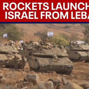 Rockets launched at Israel from Lebanon, Hezbollah takes aim amid war | LiveNOW from FOX