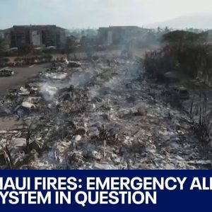 No sirens in Maui fire: 93 dead as questions raised about emergency alert system | LiveNOW from FOX