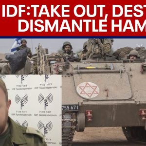 Israeli Defense Force: "We are pushing forward, taking out Hamas" | LiveNOW from FOX