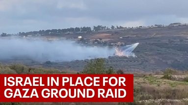 Israel ready to raid Gaza by ground, air & sea amid war with Hamas | LiveNOW from FOX