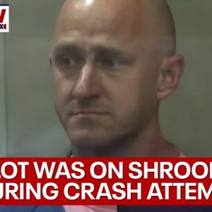 Off-duty pilot used psychedelic mushrooms before trying to crash plane | LiveNOW from FOX